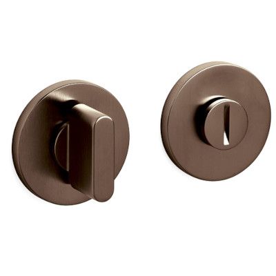 LINK WC roses, round, Ø51x5mm, w/o colour indicator, bronze tone PVD, satin (DS)
