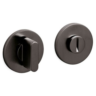 LINK WC circle shaped roses, 5mm,superanthracite satined