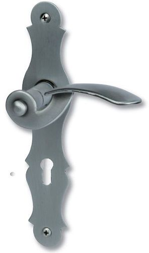 WERFEN handle set with backplates PZ, steel blackened