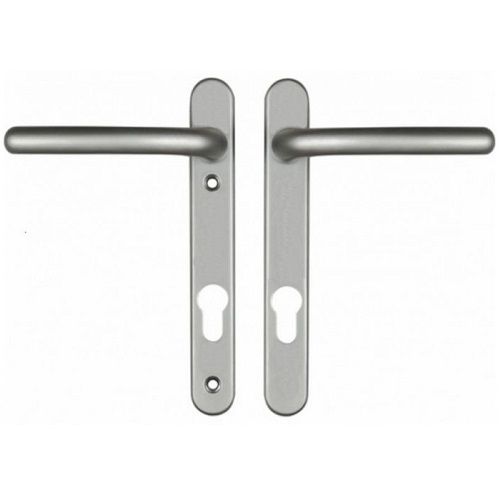 WINDSOR exterior door handle set PZ 92,hx-satin