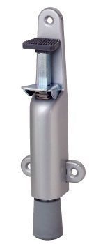 Doorstop, varnished in silver tone