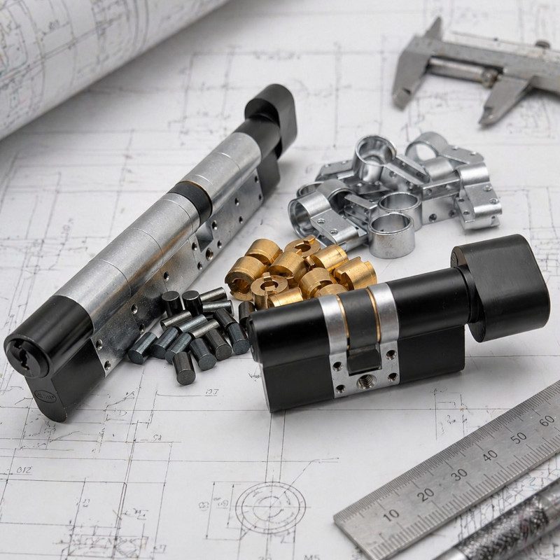 Why wait weeks? Get your custom-length profile cylinder in just a few days